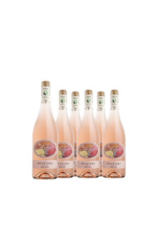 Cardboard of 6 bottles - Les Infusions Villa Noria - Gray Rosé (without sulfites)