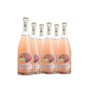 Cardboard of 6 bottles - Les Infusions Villa Noria - Pet'NAT 'Rosé Gray (without sulphites)