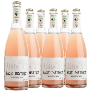 6-bottles cardboard - Basic Instinct Pet'NAT 'Rosé (sulfite-free)