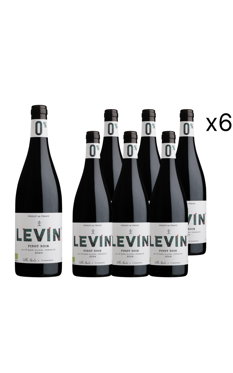 Levin 0% - Pinot Noir (6x cardboard) Levin 0% - Pinot Noir (6x cardboard)