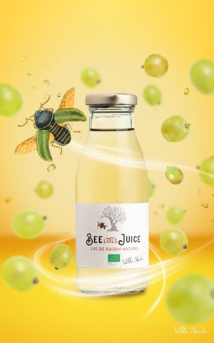 Godere Bee Little Juice Bianco, un succo d'uva Bio senza alcool