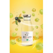 Enjoy Bee Little Juice White, a bio grape juice without alcohol
