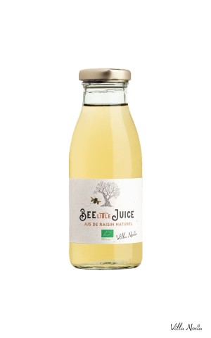 Enjoy Bee Little Juice White, a bio grape juice without alcohol