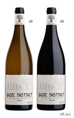 Scatola di istinto di base - Bianco e rosso