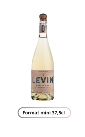 Levin 0% - Blanc de Blancs sans alcool - format mini 37,5cl
