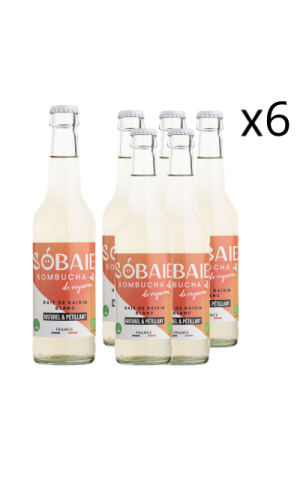 SOBAIE White - White Grape Kombucha without alcohol