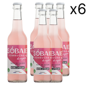 Sobaie Kombucha de Vigneron - Rosé GRACE BAY (4 x 33 cl)