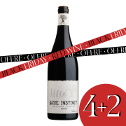 6 bottles cardboard - Basic red instinct (sulfite-free)
