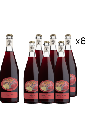 Cartón de 6 botellas - Les Infusions Villa Noria -Fet'nat 'rojo ligero (sin sulfito)