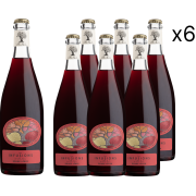Cartón de 6 botellas - Les Infusions Villa Noria -Fet'nat 'rojo ligero (sin sulfito)