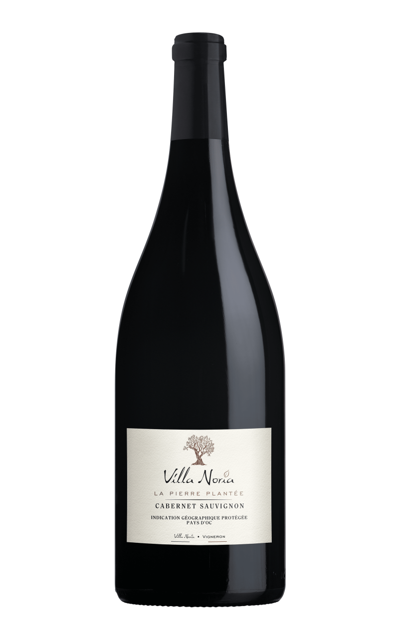 La Peyrière Cabernet Sauvignon IGP Country of Oc Magnum - Organic and vegan red wine signed Villa Noria