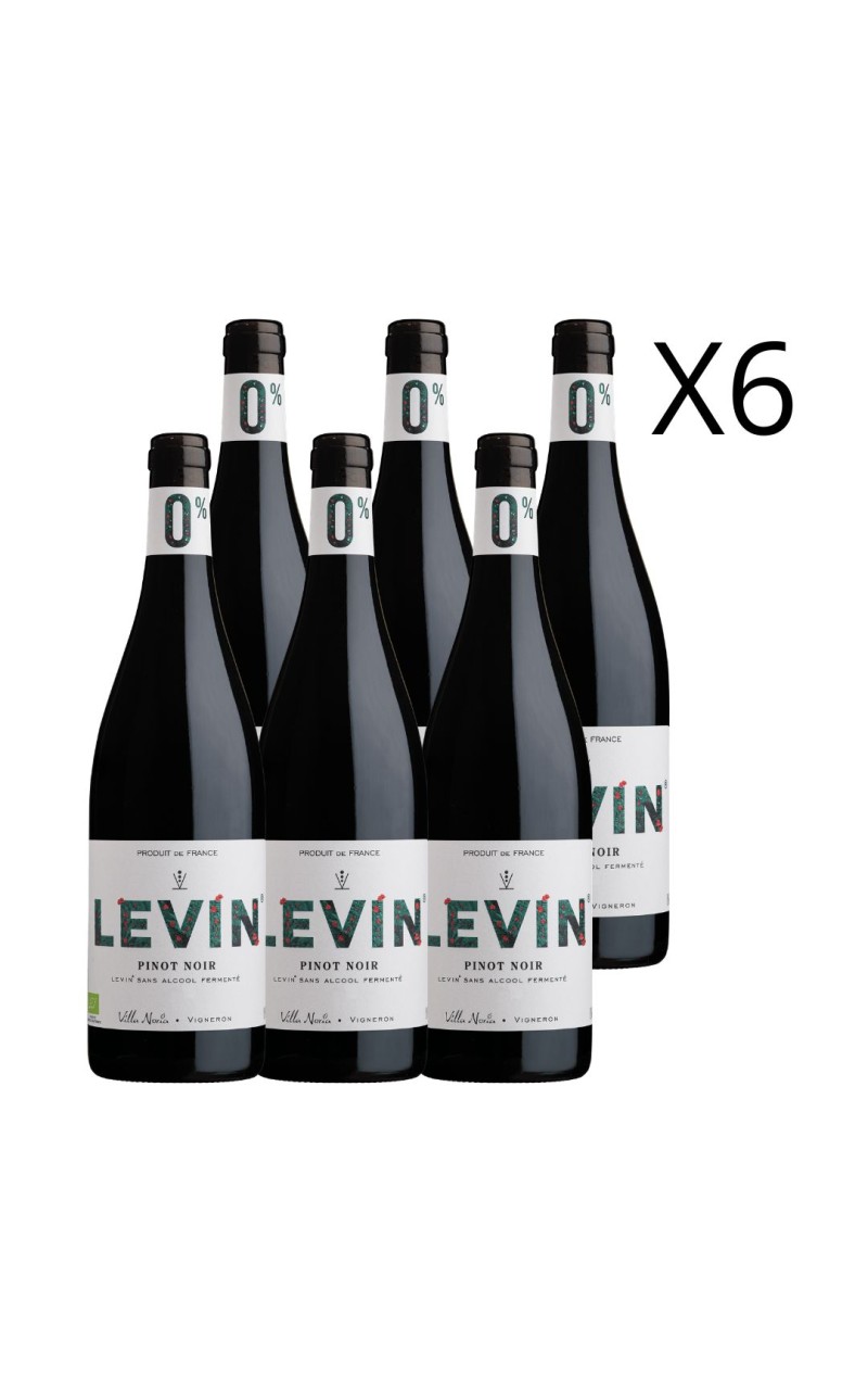 Levin 0% - Pinot Noir (Cartón 6x)