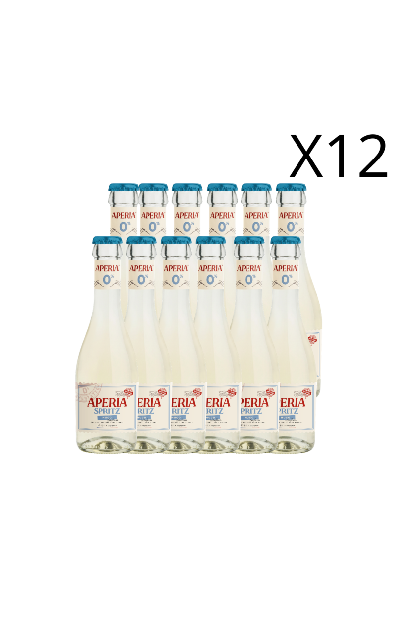 APERIA® 0% - Hugo Spritz - Carton de 12 bouteilles