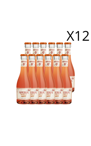 APERIA® 0% - Orange Spritz - Carton de 12 bouteilles