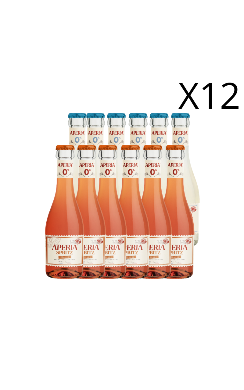APERIA® 0% SPRITZ - Carton mixte de 12 bouteilles