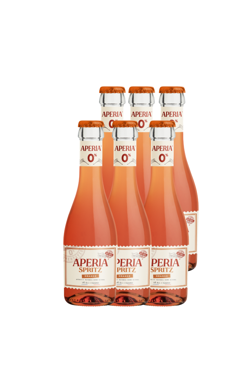 APERIA® 0% - Orange Spritz - carton de 6 bouteilles