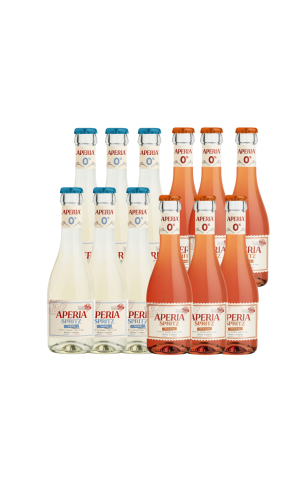 APERIA® 0% SPRITZ - Carton mixte de 12 bouteilles