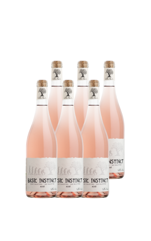 Carton De 6 bouteilles - Basic Instinct Rosé (Sans Sulfite)