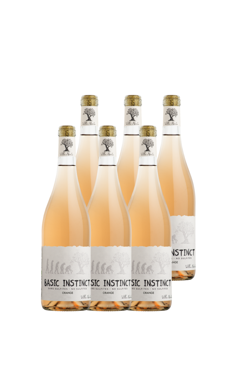 Carton de 6 bouteilles - Basic Instinct Orange (sans sulfites)