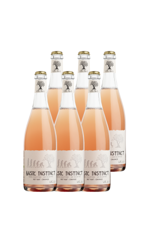 Carton de 6 bouteilles - Basic Instinct PET'NAT' Orange (sans sulfites)
