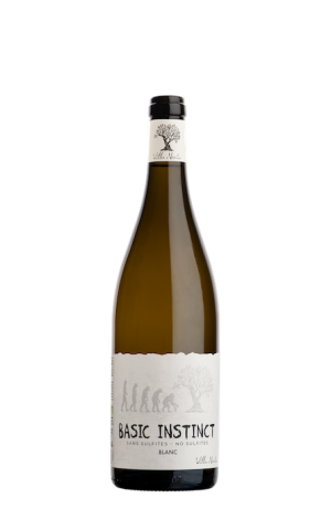 Basic Instinct Blanc – Vin Blanc bio sans sulfites - IGP Pays d’Hérault Côteaux de Bessilles