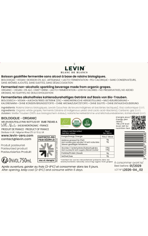 Levin 0% - Bianco bianco (cartone X6)