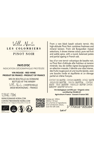 Box of 6 Bottles - Colombiers - Pinot noir