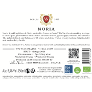Découvrez le pétillant "Noria" BRUT Blanc de Noirs