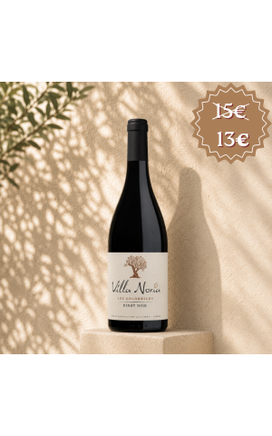 Colombiers Pinot Noir IGP país de Bio y Vegan - Villa Noria