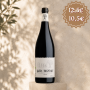 Basic Instinct Rouge – Vin Rouge bio sans sulfites - IGP Pays d’Hérault Côteaux de Bessilles