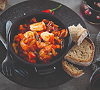 Grilled Gambas and Provencal Ratail 