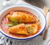 Encorneys stuffed with Mediterranean