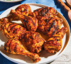 Marinated chicken with sweet paprika