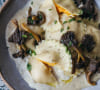 Raviolus of potimarron and sage butter