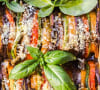 Tian of vegetables & parmesan