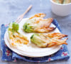 Zucchini tempura